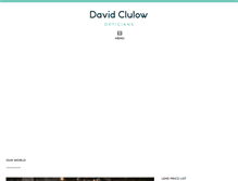 Tablet Screenshot of davidclulow.com